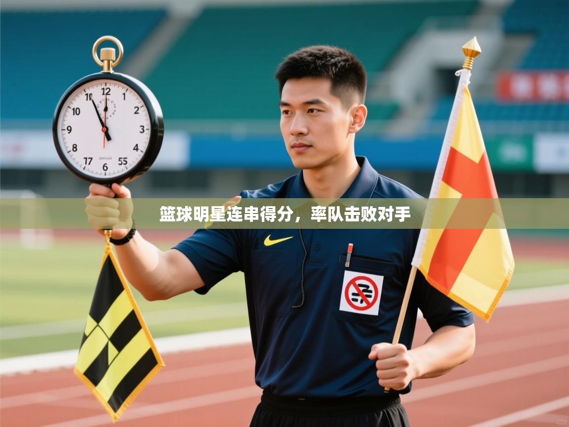 篮球明星连串得分，率队击败对手